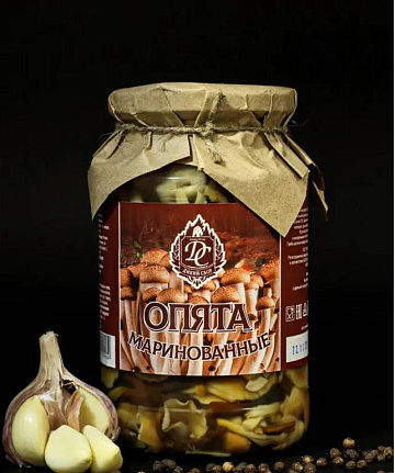 Фото Опята маринованные 500 мл