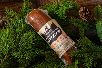 Фото Колбаса из косули полукопченая