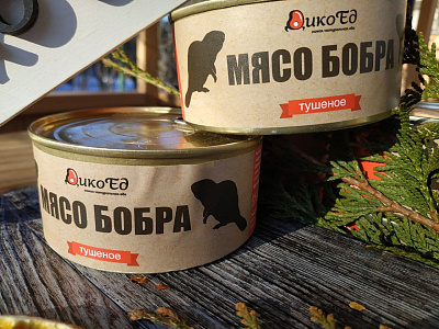 Превью Тушеное мясо бобра (тушенка из бобрятины)