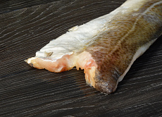 Трески филе на коже