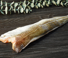 Трески филе на коже