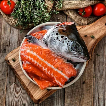 Фото Суповой набор из семги дикой