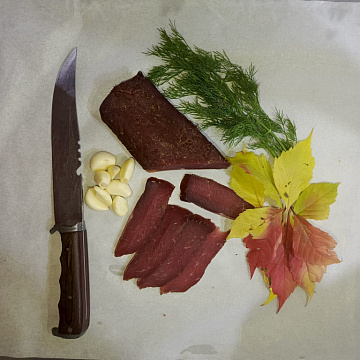 Фото Мясо кабана сырокопченое (Ретивое)